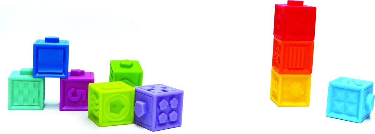 Edushape Textured Pop Blocks - NEW