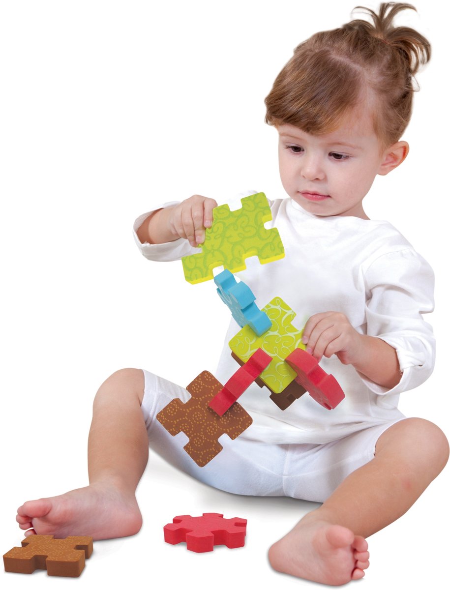 zacht en flexibel puzzel stukjes