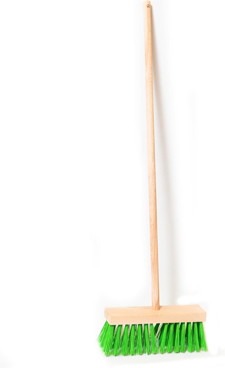 Bezem voor kinderen Groen