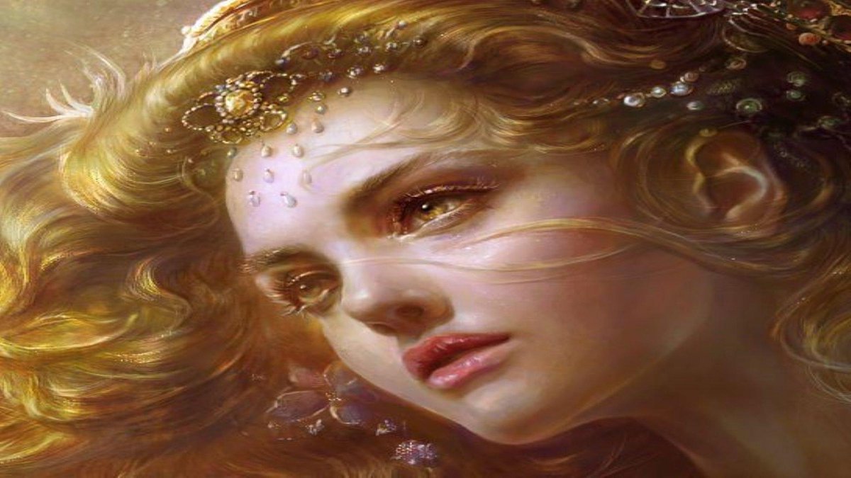 Diamond  Painting  Dromerig Meisje 40 x 45  Vierkante steentjes