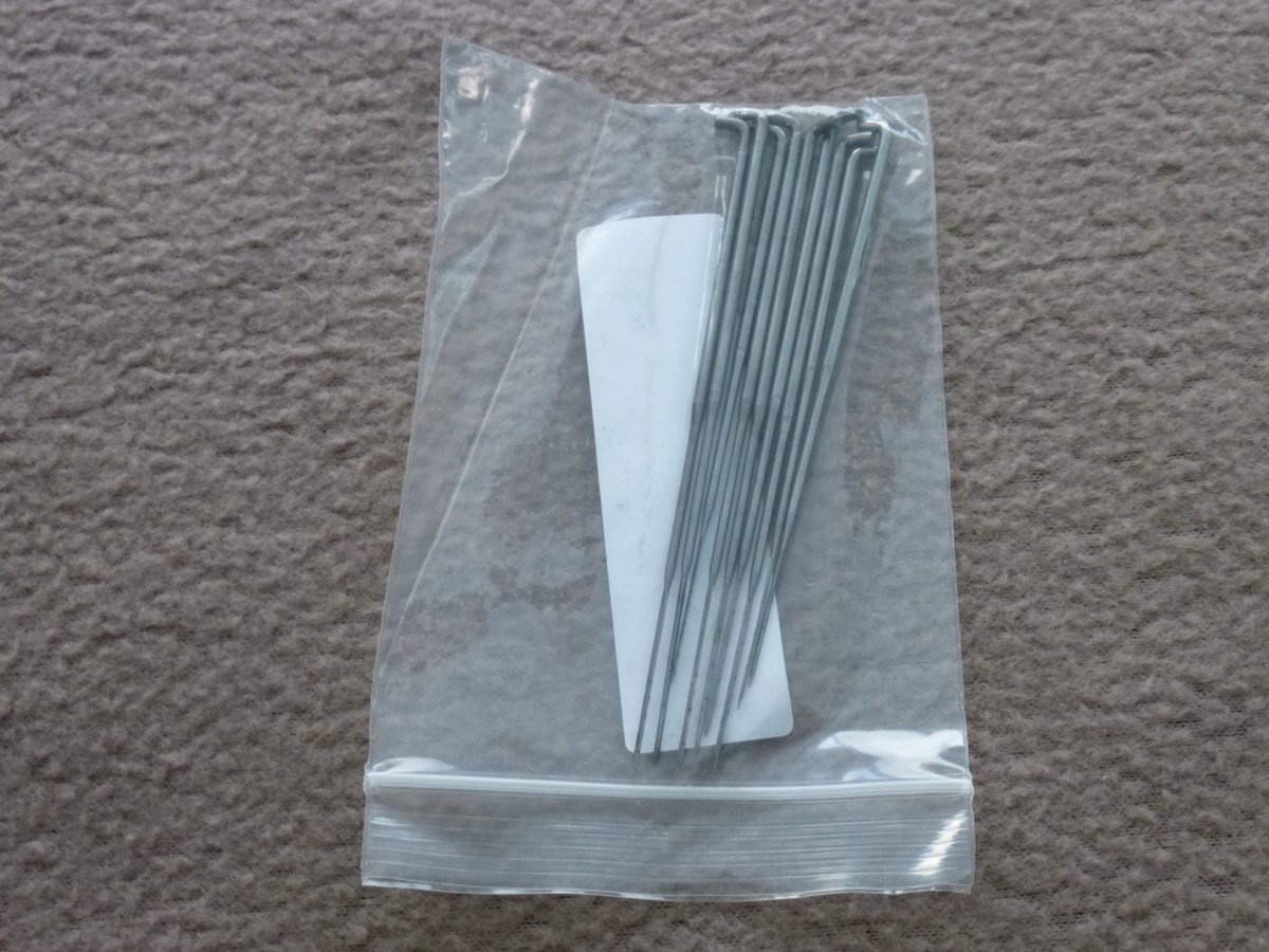 Naaldvilten, 9 naaldenset (3 x Grof, Middel en fijn driehoek)