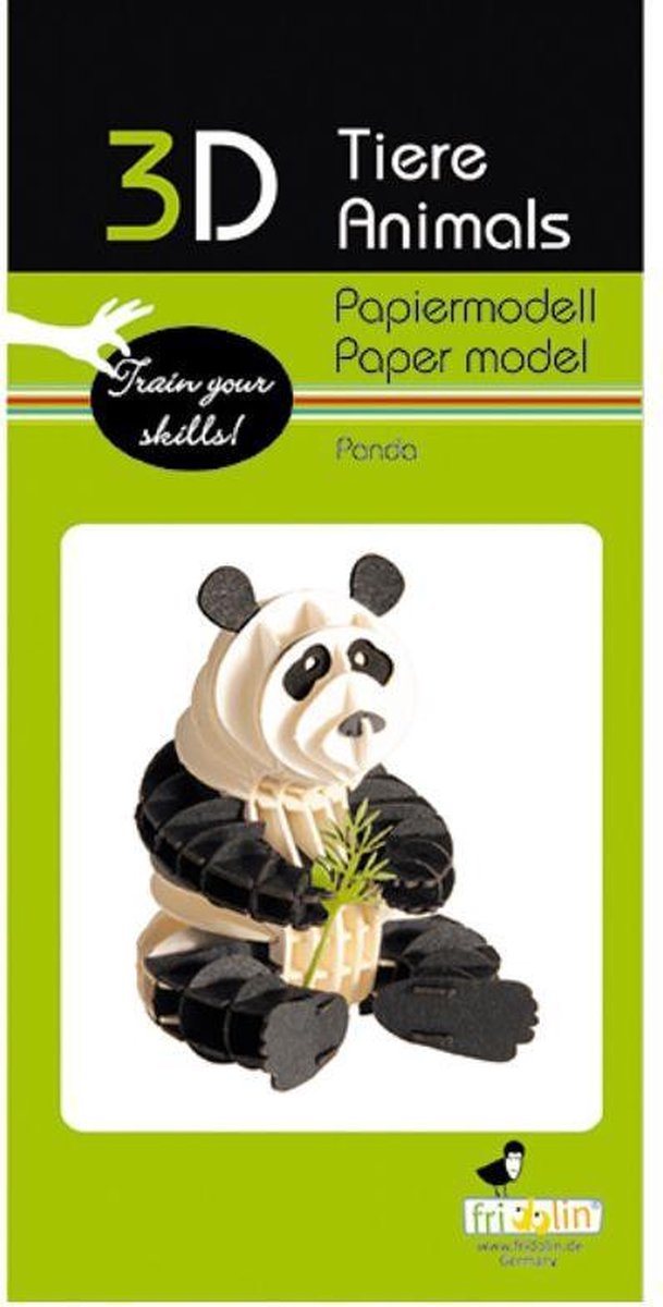 3D puzzel en bouwpakket panda