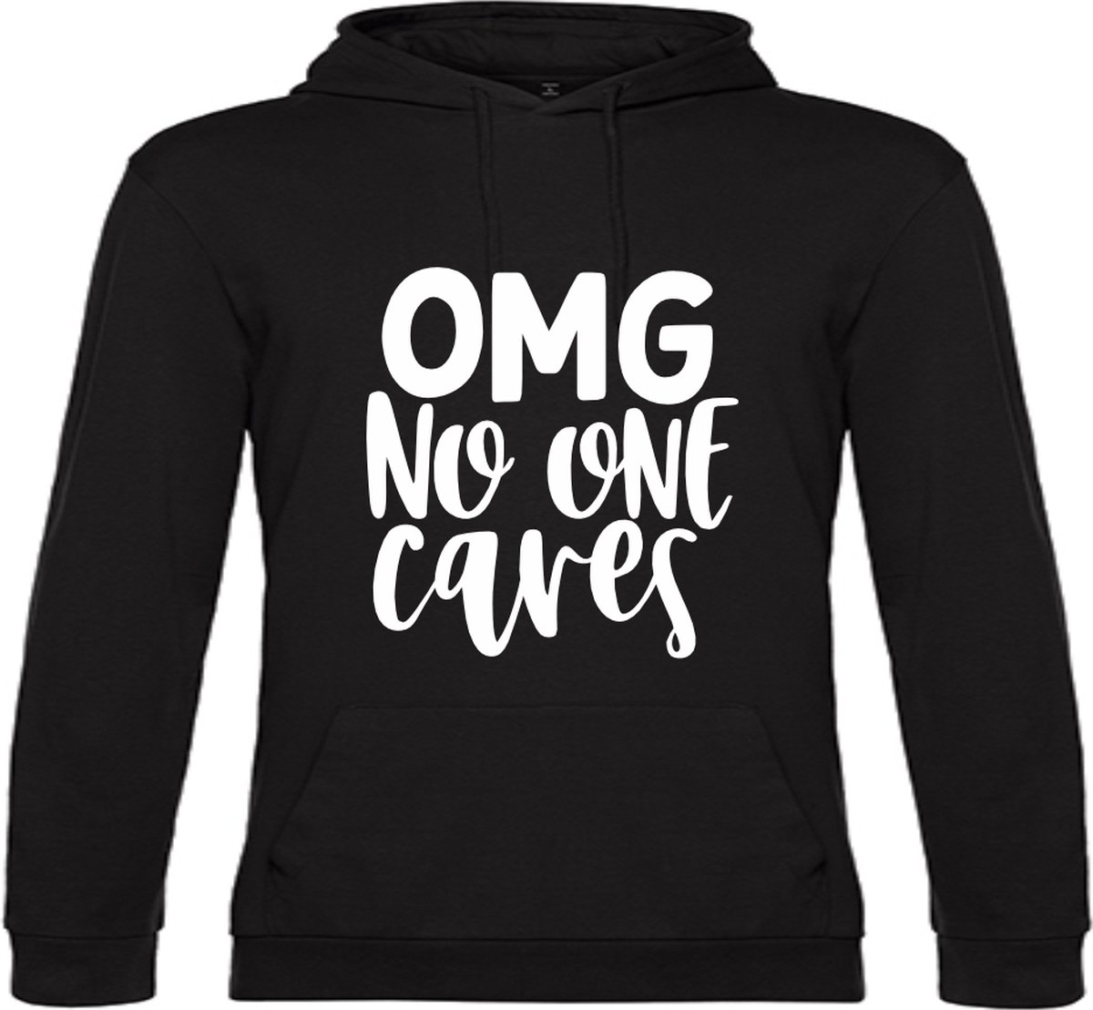Hoodie OMG No One Cares Wit XXLarge UNISEX - Specialties by EIZOOK