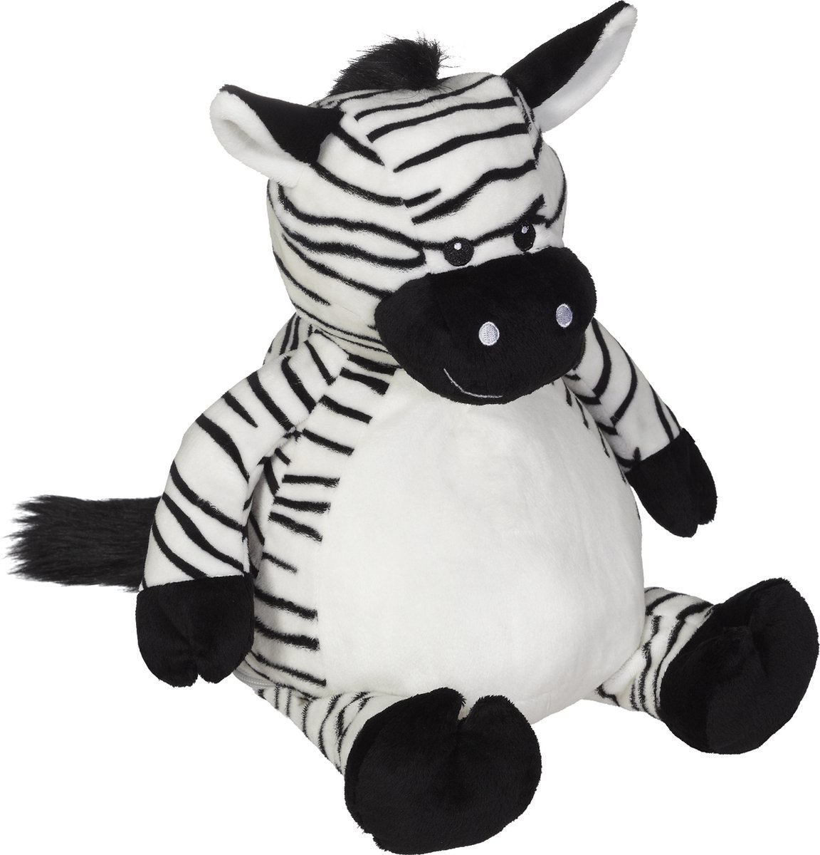 Borduurknuffel Zebra