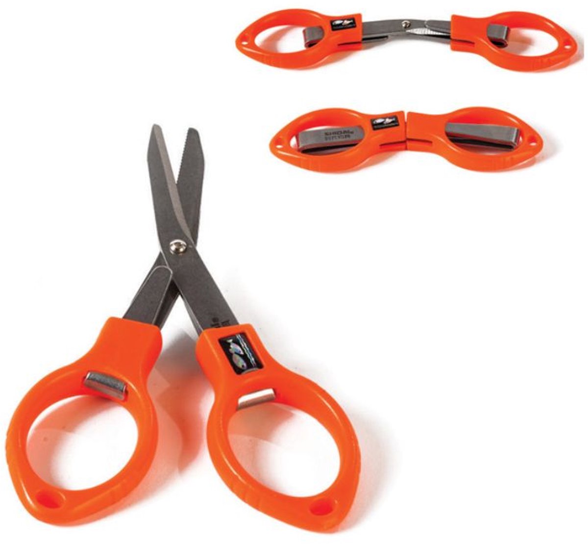 EXC Compact Scissors - Opvouwbare Schaar - Campingschaar - Reis Schaar - Vouwschaar - Vis Schaar - Klein Schaartje
