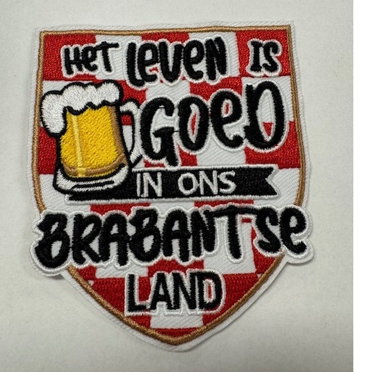 Embleem het leven is goed in ons Brabantse land