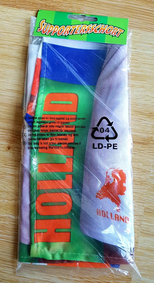 Holland Oranje Support schort