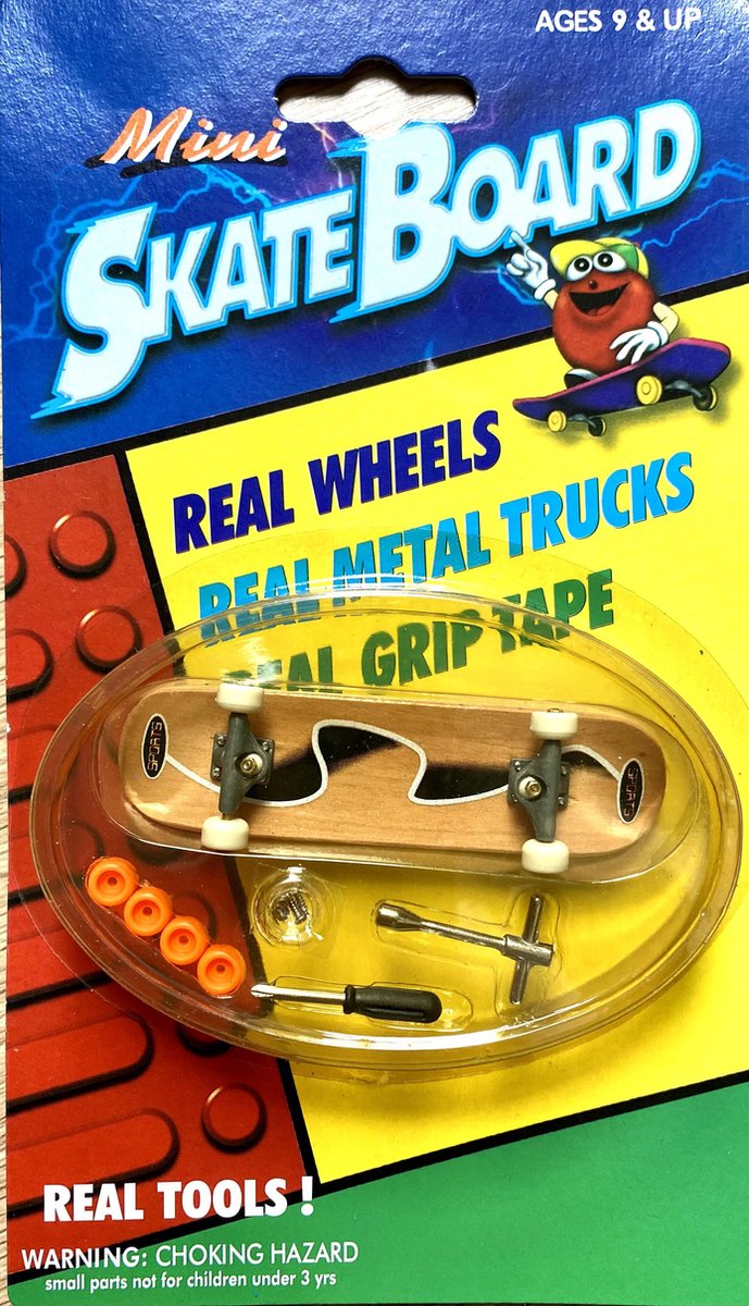 Mini Skateboard Finger Skateboard Model 3, Spaar ze allemaal