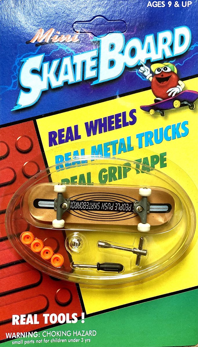 Mini Skateboard Vinger Skateboard Model 4, Spaar ze allemaal
