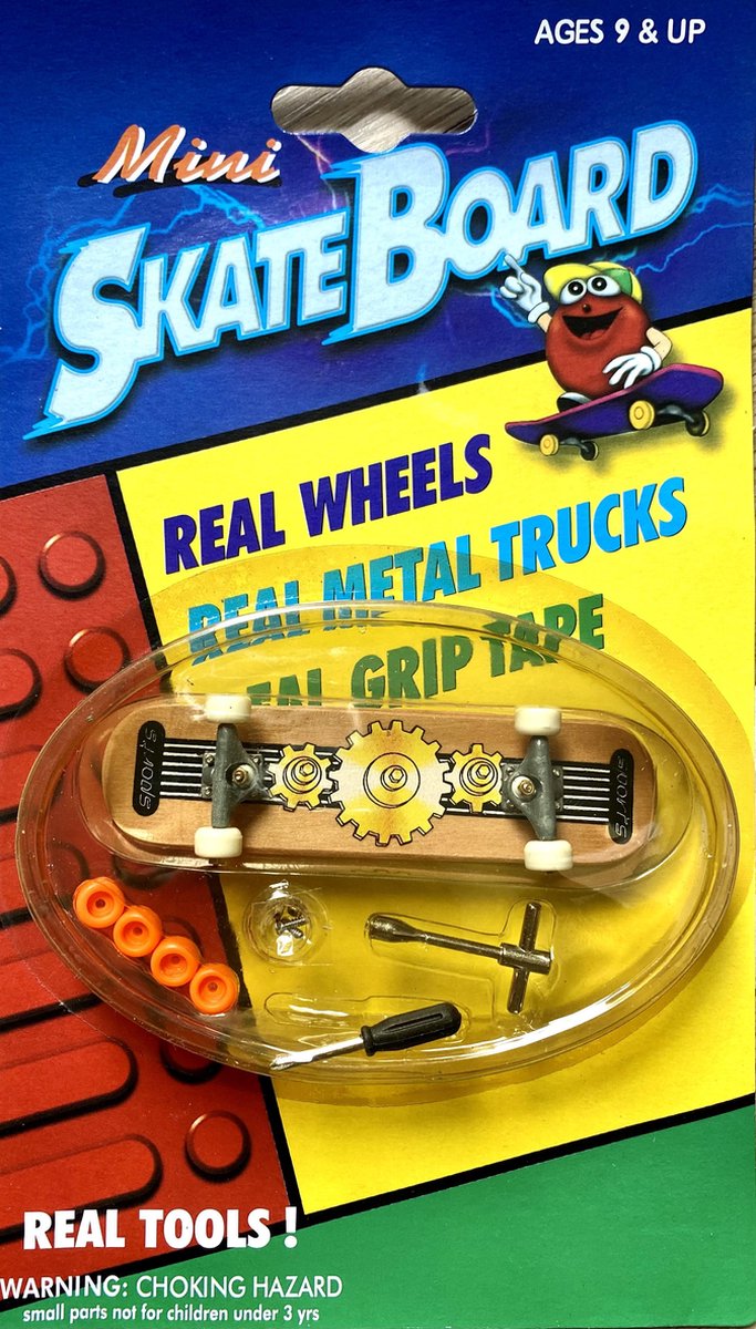 Mini Skateboard Vinger Skateboard Model 6, Spaar ze allemaal