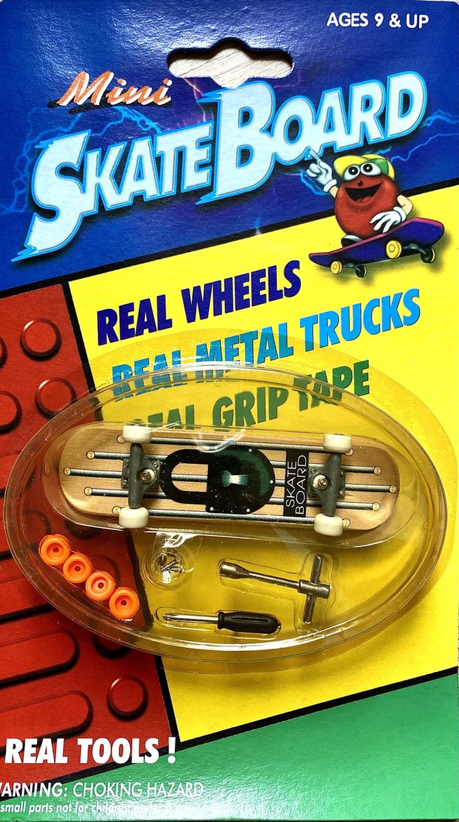 Mini skateboard Finger skateboard Model 2, Spaar ze allemaal