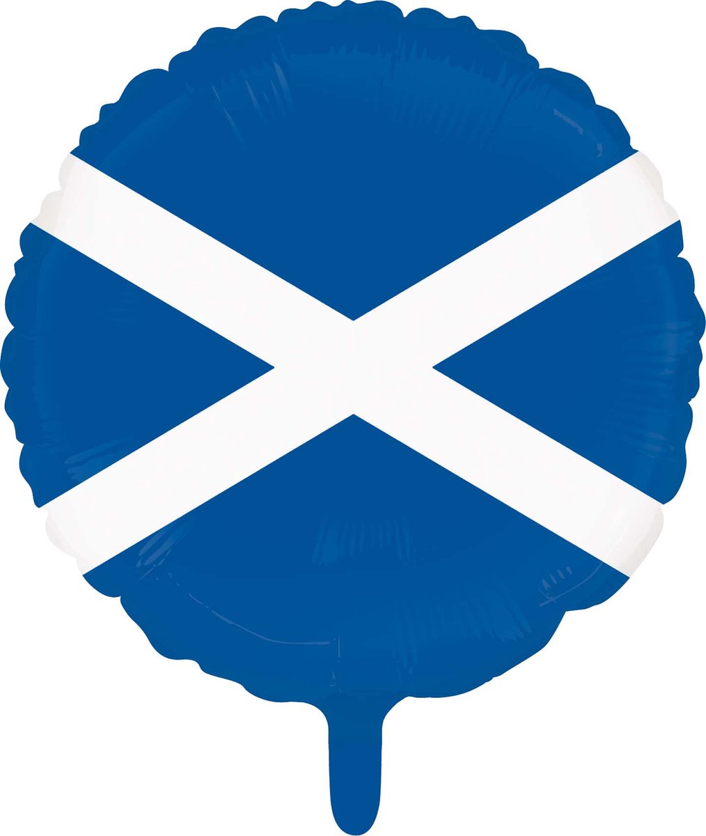Folieballon 45cm vlag Schotland
