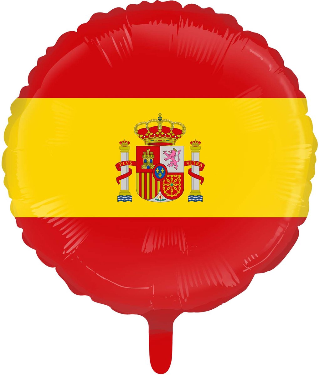 Folieballon 45cm vlag Spanje