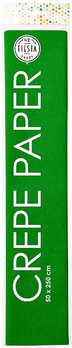 Globos Crêpepapier 250 X 50 Cm Groen