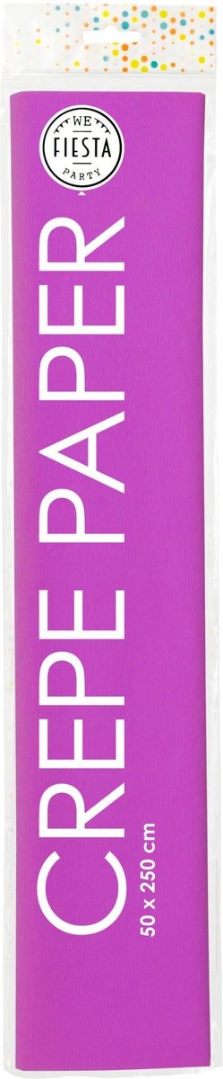 Globos Crêpepapier 250 X 50 Cm Paars