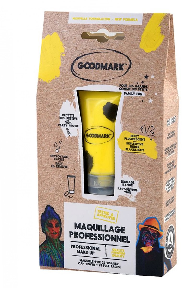 GOODMARK - Professionele make-up crème UV 20 ml - Rood