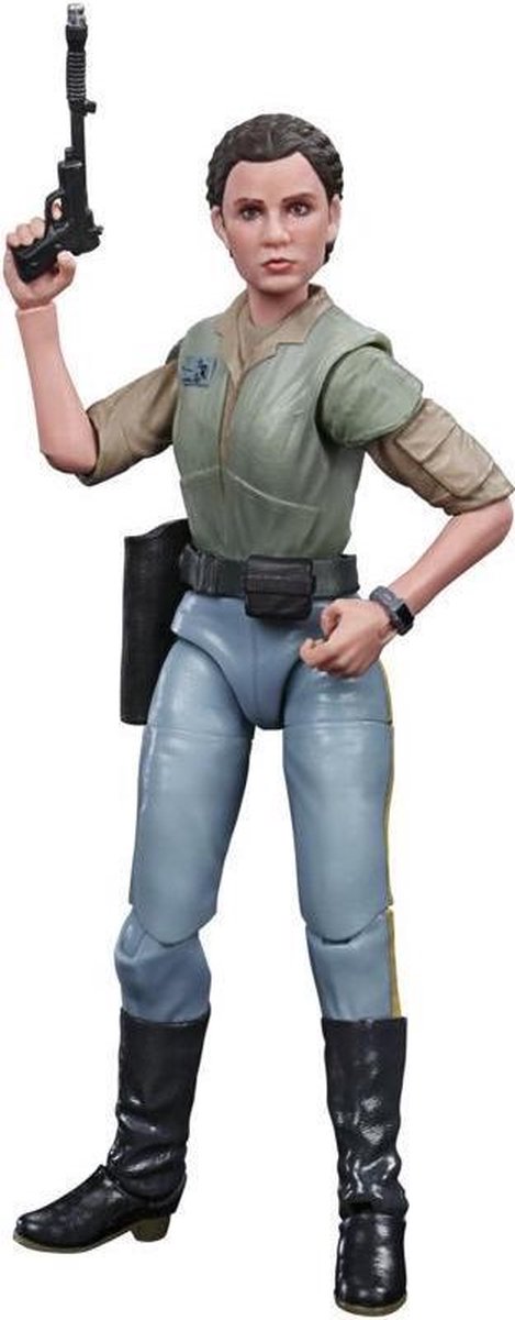 Star Wars The Black Series Princess Leia Organa (Endor) Toy 6-Inch Scale Star Wars: Return of the Jedi Action Figure