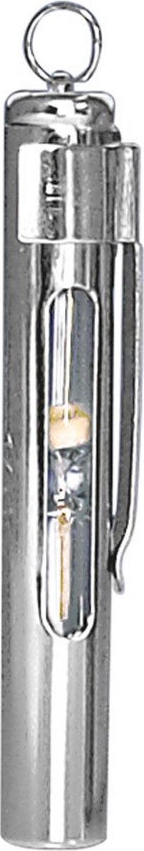 Polsteller 0,5 minuten / 30 seconden met clip in nikkelen behuizing