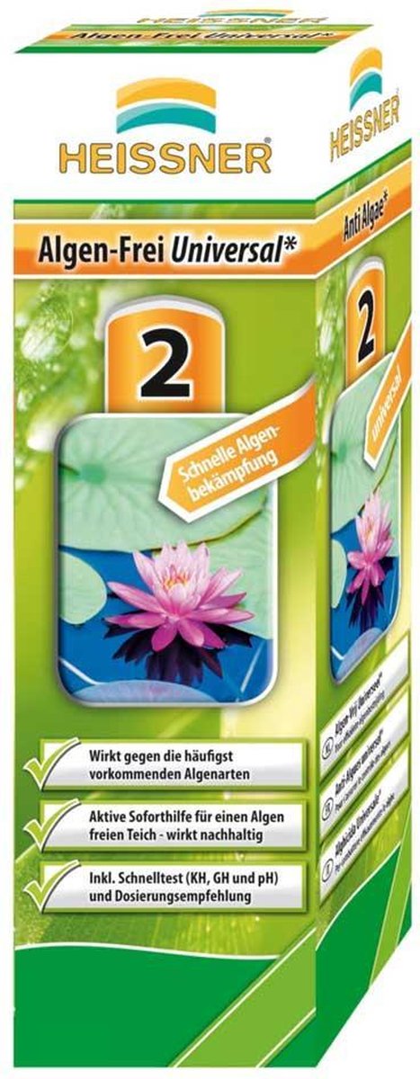 Heissner vijver algenvrij universeel 250ml