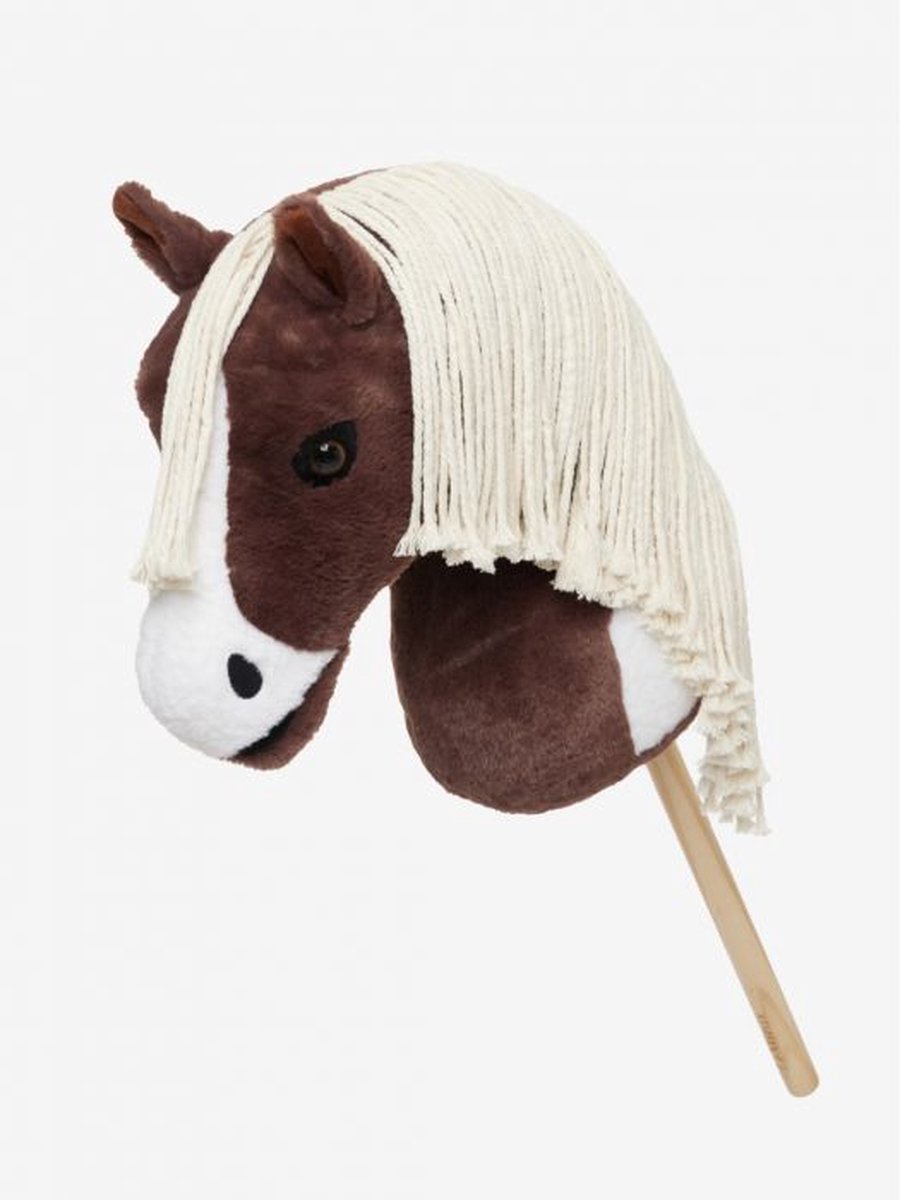 Hobby Horse - Flash Bruin/wit - stokpaard hobbyhorse stok paard stokpaardje speelgoed