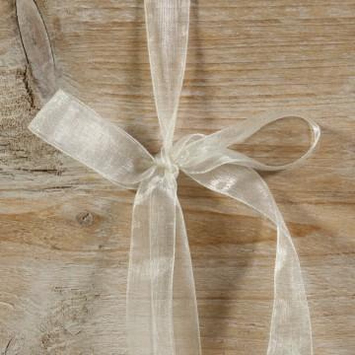 hobby centraal organza lint creme 3mm x 10m