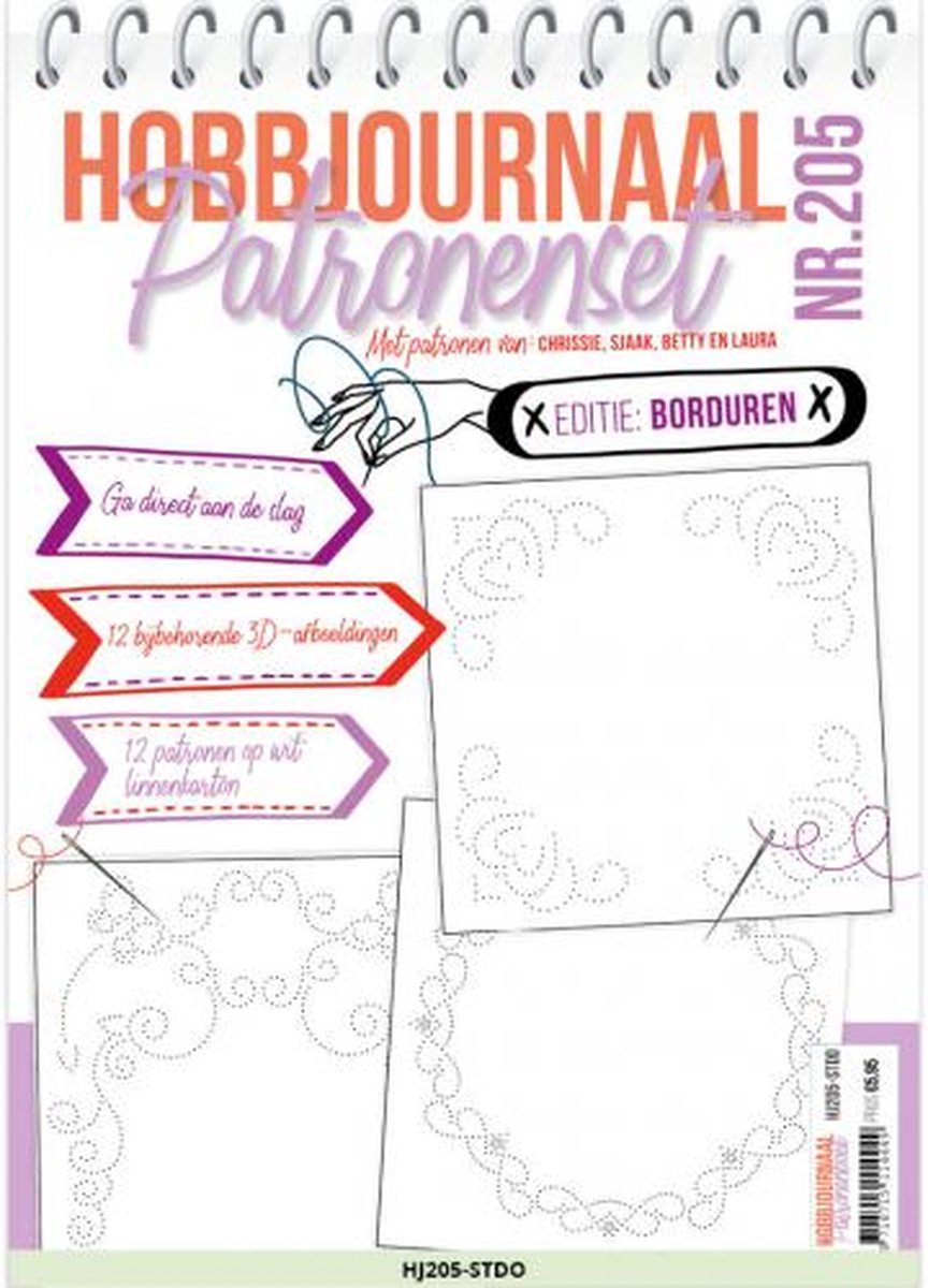 Hobbyjournaal Patronenset 205 - Stitch and Do
