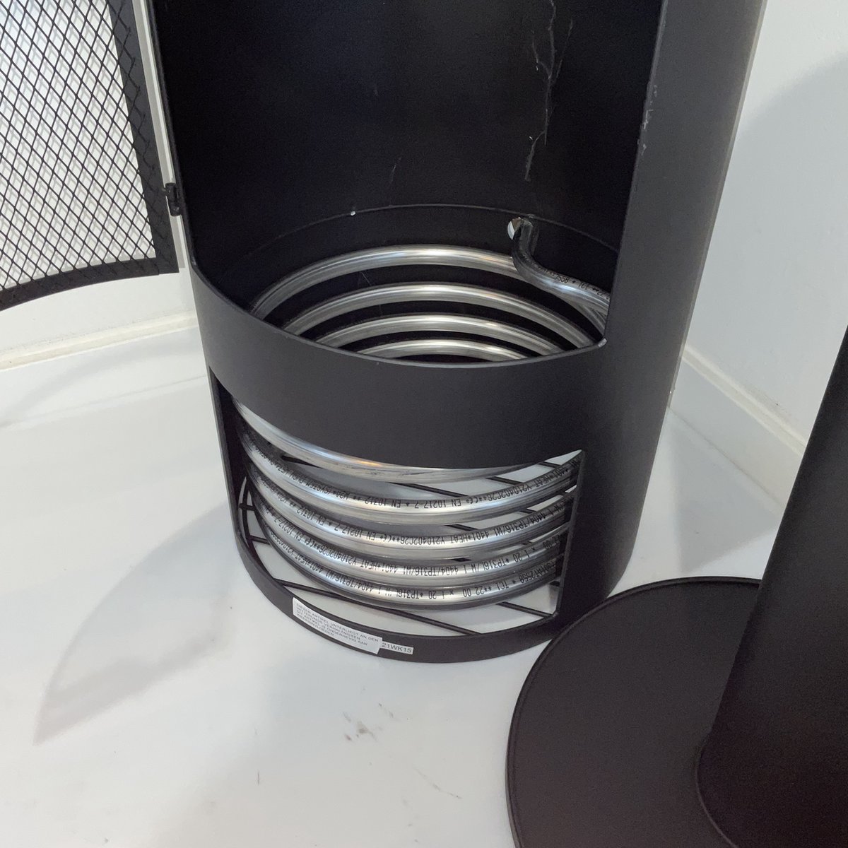 Zwembadverwarming Burn tot 12000 liter zwembadheater houtgestookt