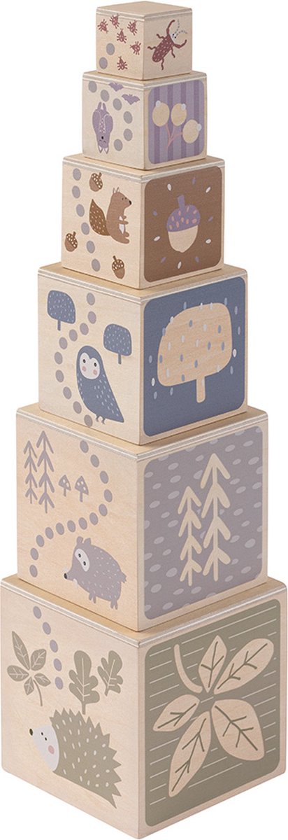   Houten Stapeltoren Speelgoed 