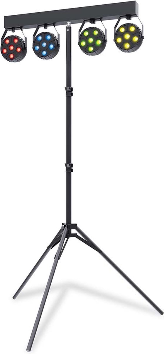 iDance Standaard met 4 discolampen