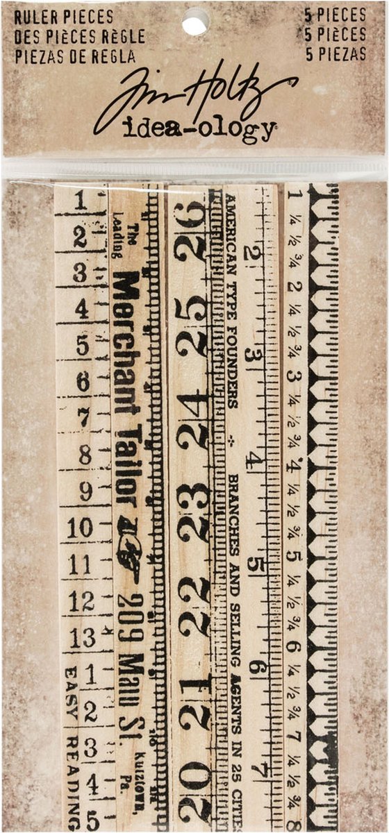 Idea-ology - ruler pieces