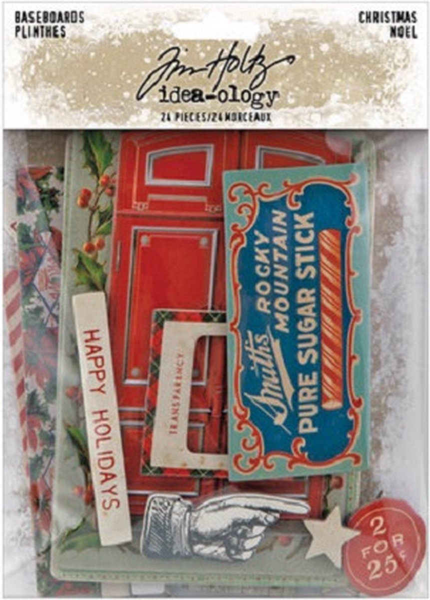 Idea-ology Tim Holtz - Baseboards Christmas (TH94278)