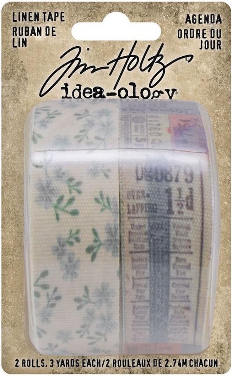Tim Holtz - Idea-ology Linen Tape Agenda (TH94140)