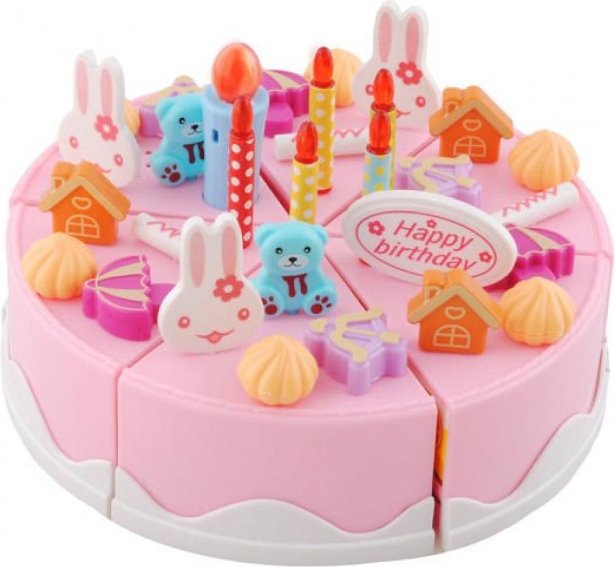 Speelgoedtaart met accessoires