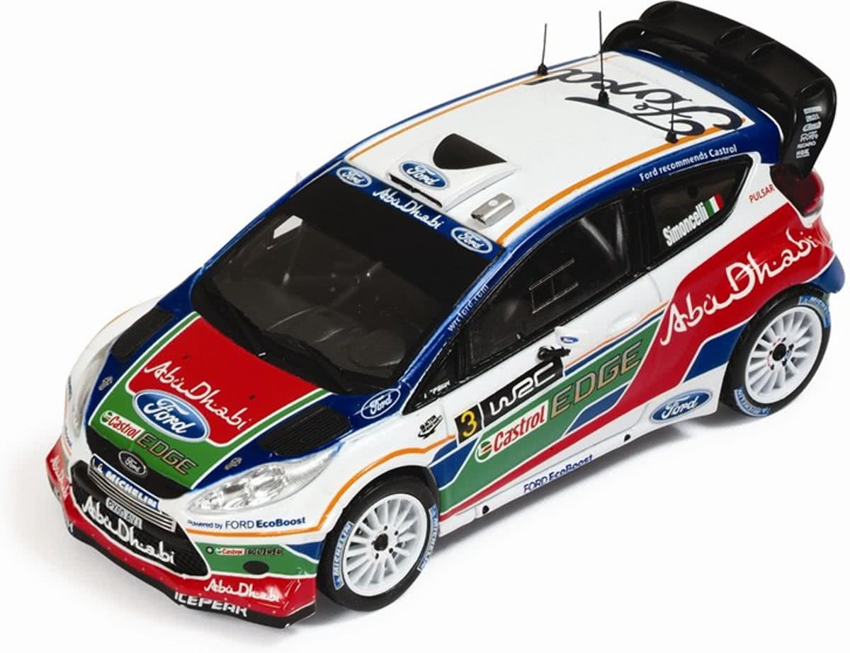 FORD Fiesta RS WRC - Marco Simoncelli Test Kirkbride Airfield 2011  1/43