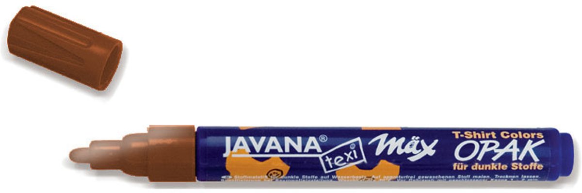 Javana Texi Max - Koper textiel stift - 2 - 4 mm punt