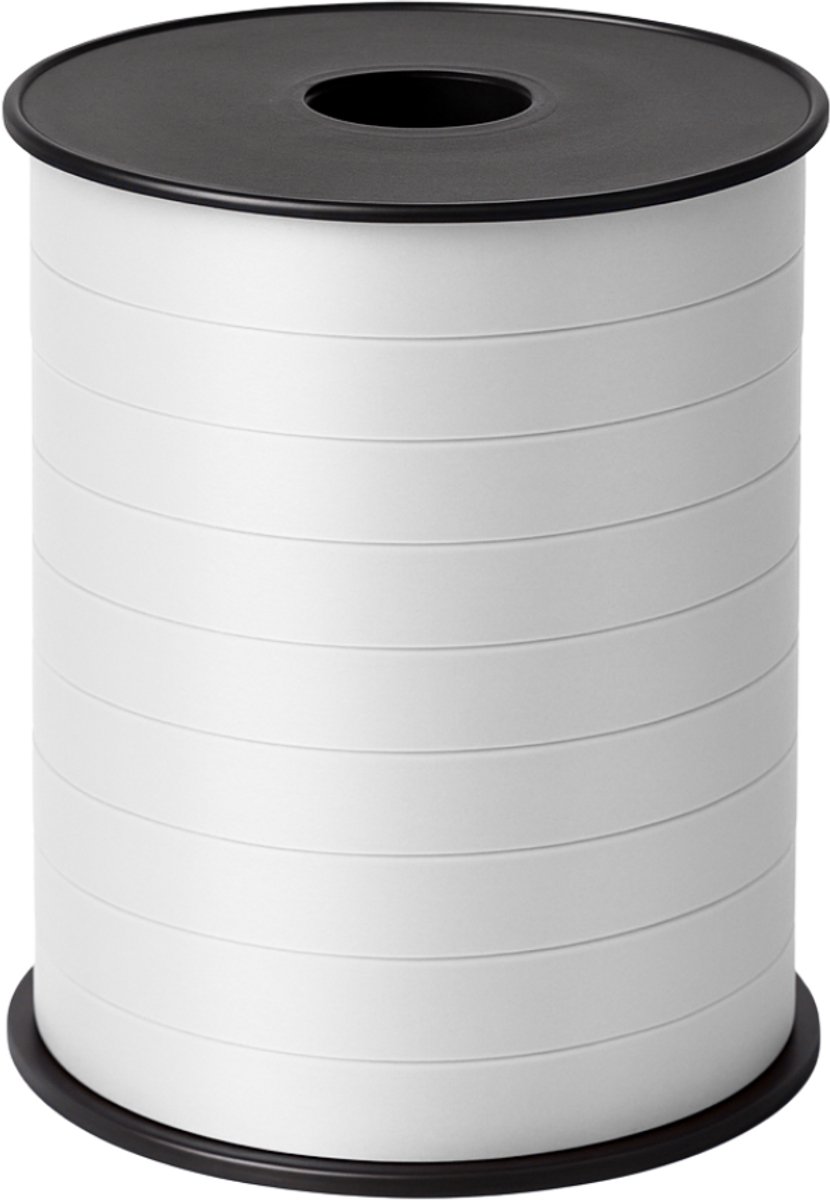 Krullint Mat Zilver – 10 mm x 250 meter – Cadeaulint / Sierlint / Verpakkingslint – Glanzend & Sterk