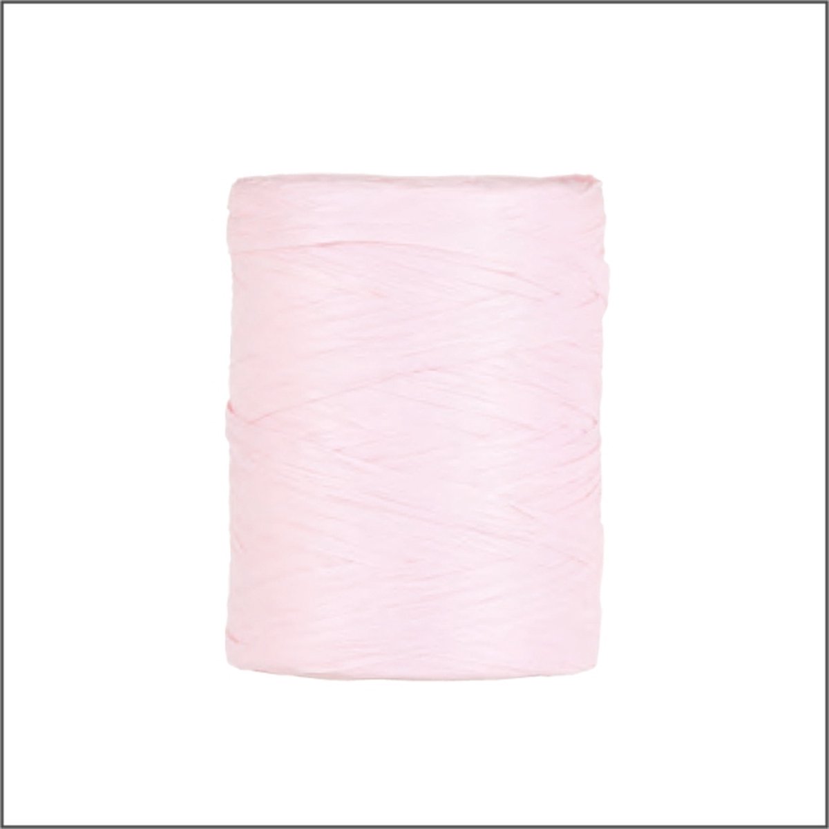 Luxe Cadeaulint - Raffia Lint - Paper Lint - Roze - 100 meter - 5mm - Hobbylint - Versierlint - Papier