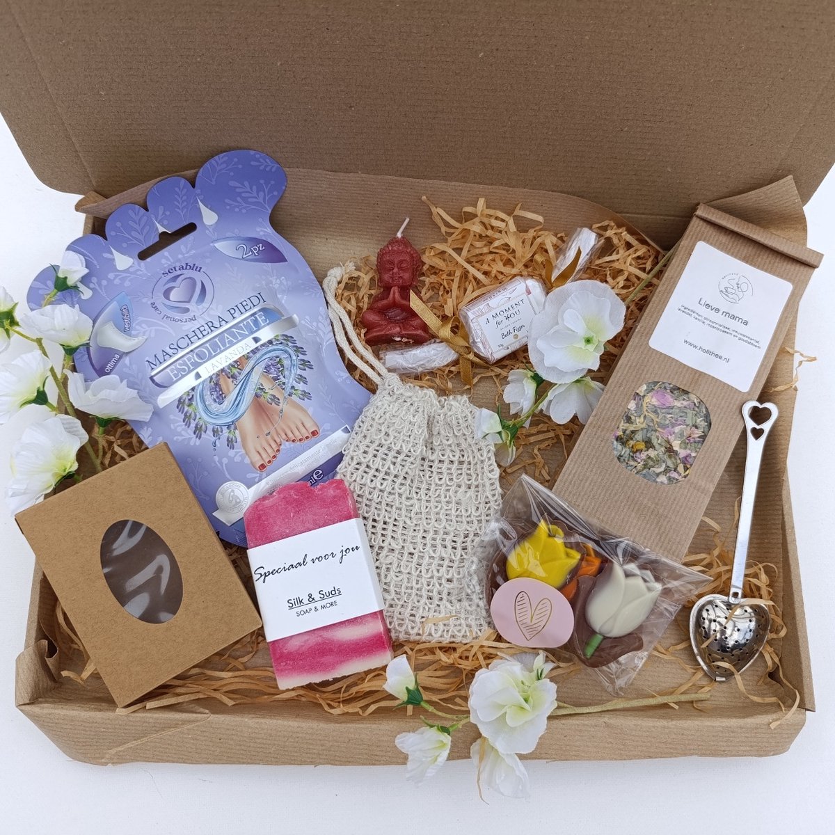 Voor mama Relax cadeautje - moederdagcadeau - liefste mama - moederdag brievenbuscadeau