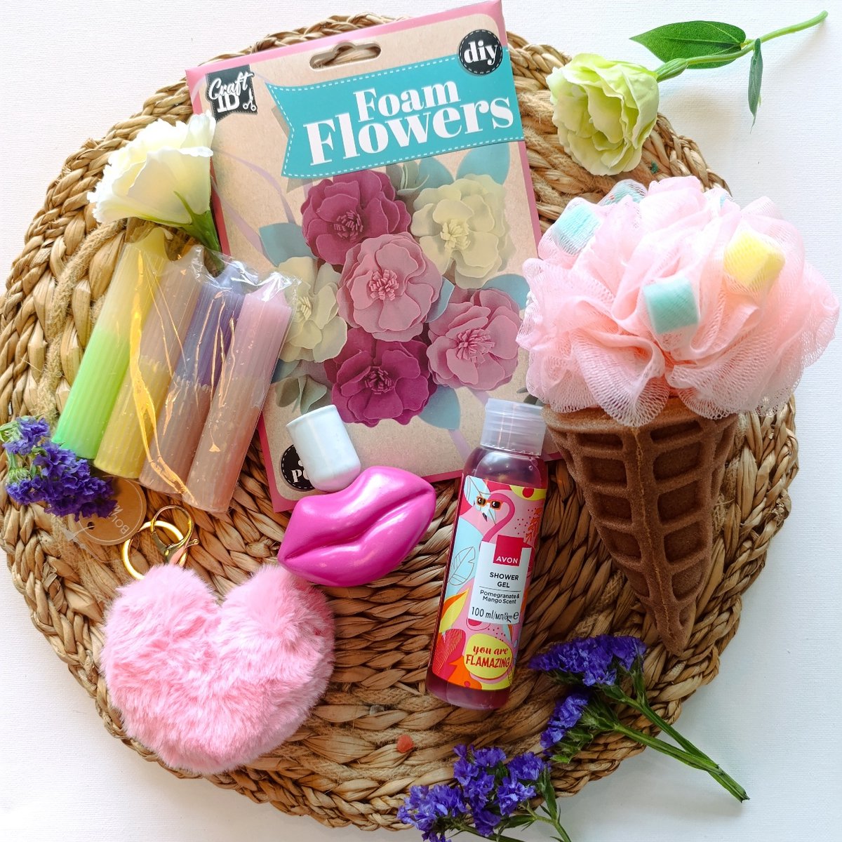 Vrolijke & Kleurrijke Cadeaubox - Happy Box Cadeaupakket – Voor Haar of Meisje