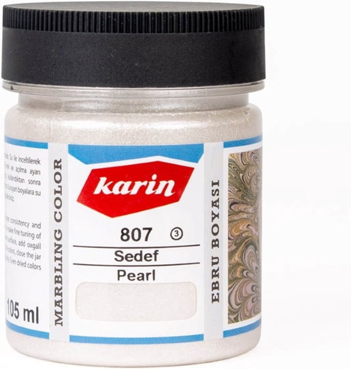 Karin 807 Marbling Color - Pearl - 105 ml