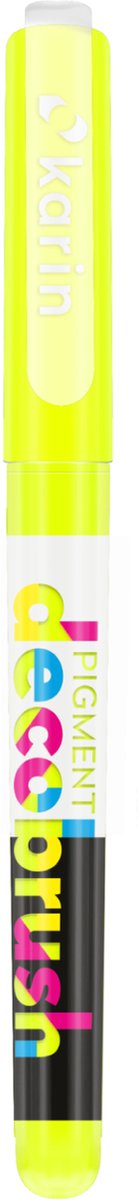 Karin Deco Brushmarker Pigment 3965U Sulphur Yellow