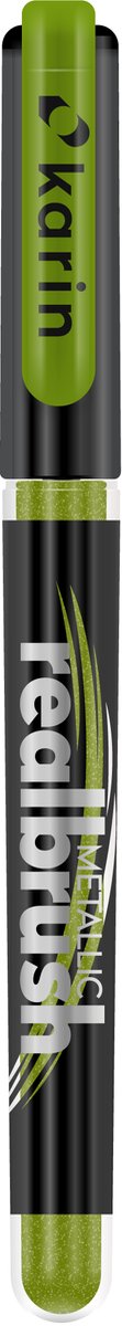 Karin Realbrush Metallic 8536 Light Green