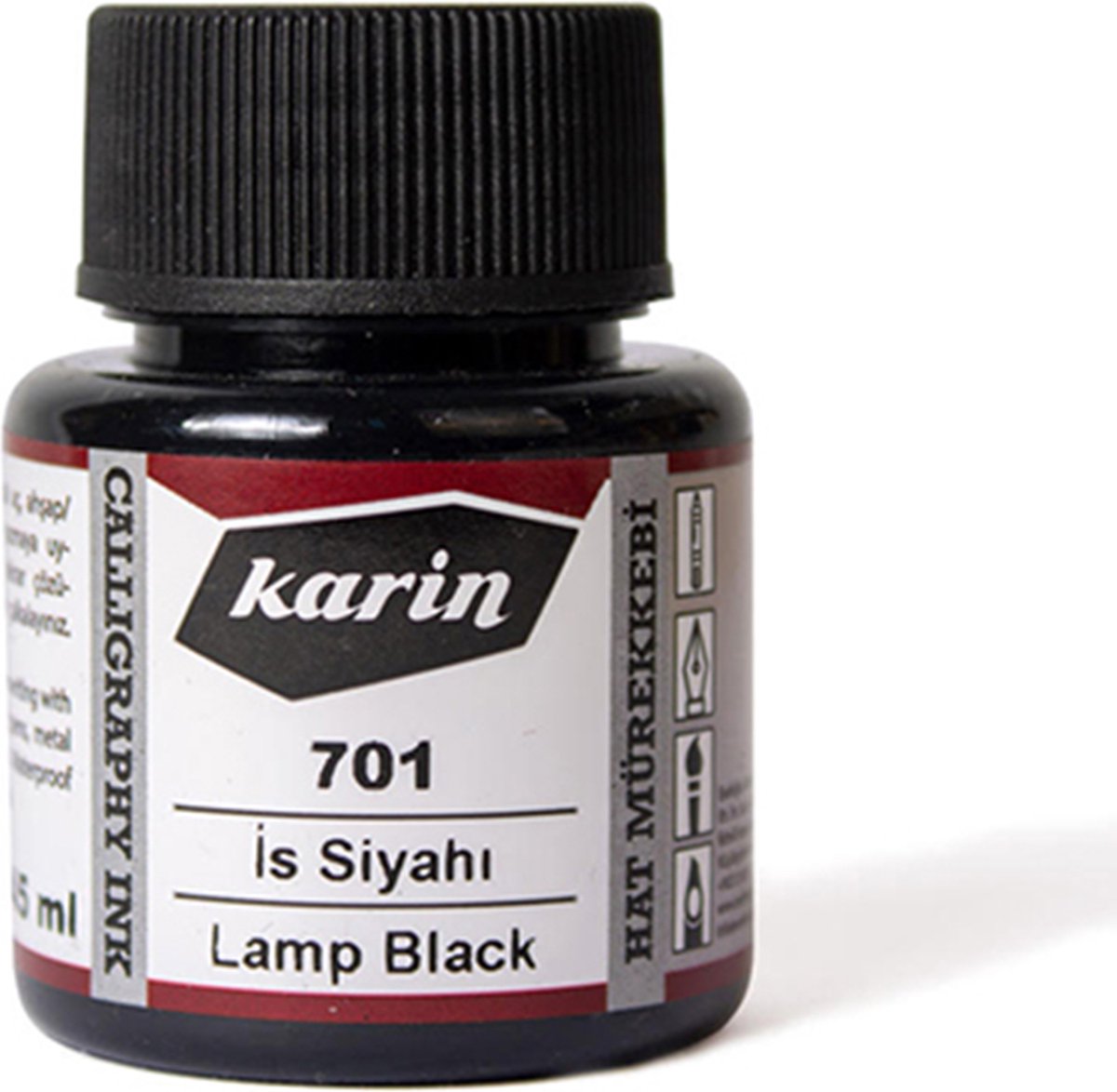 Schrijfinkt - Zwart (Lampzwart)