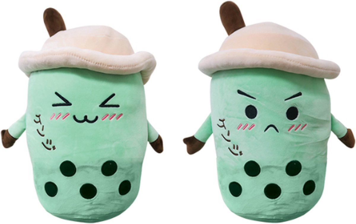 Kenji PLUCHE BOBA MAN - GREEN - knuffel - 2 stuks