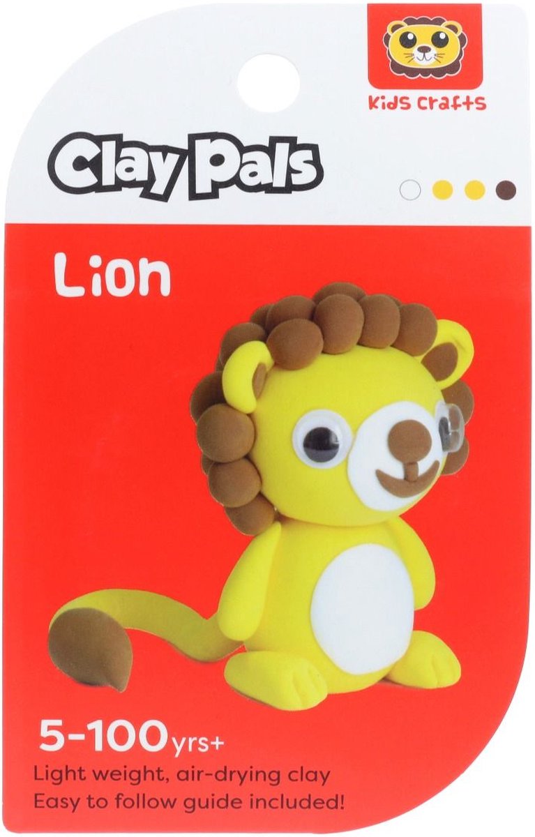 Clay Pals kleisetje - Lion (leeuw)