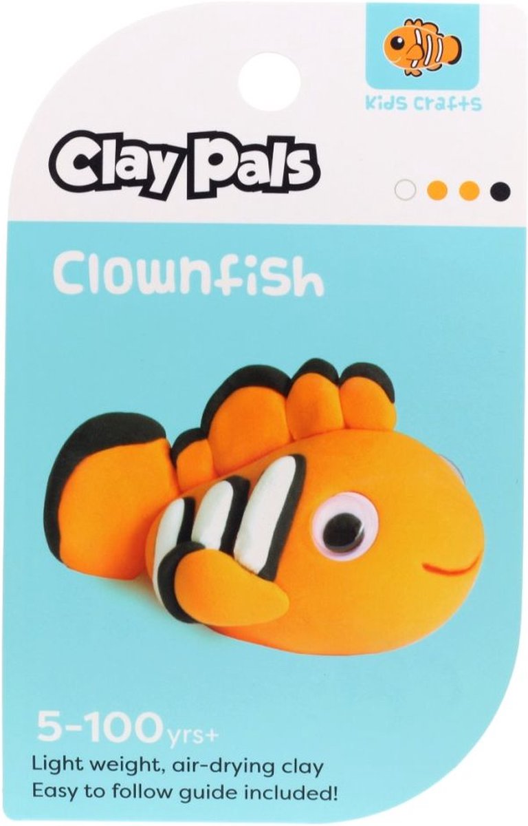 Clay Pals kleisetje - Nemo (vis)