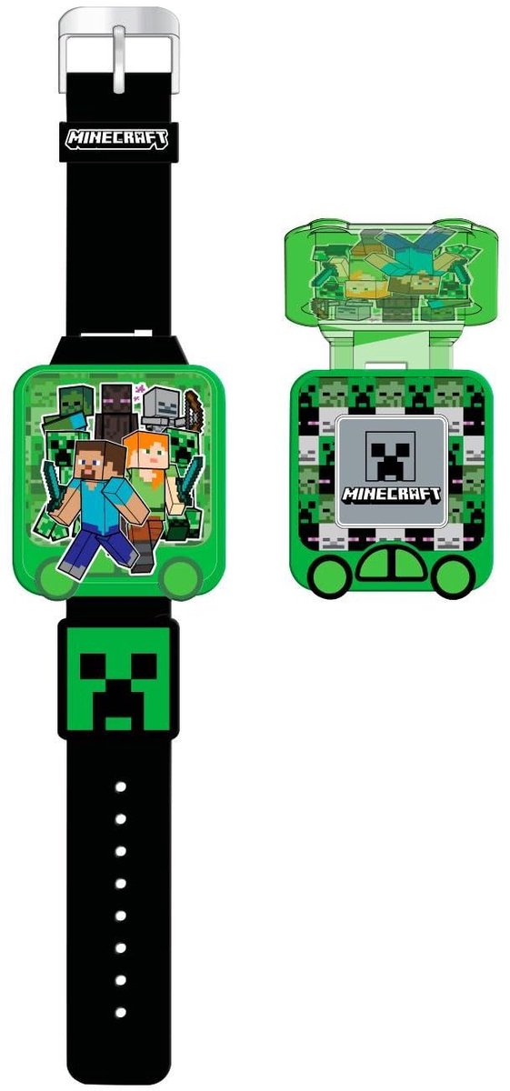 Educatief horloge met Minecraft-spellen - KINDERLICENTIE - MIN4148