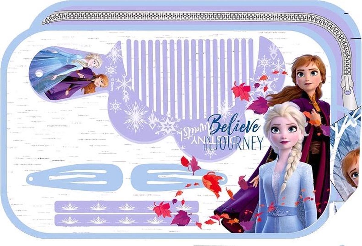 Kids Licensing Haaraccessoires Frozen 2 Meisjes 28 Cm Lila/blauw 6-delig