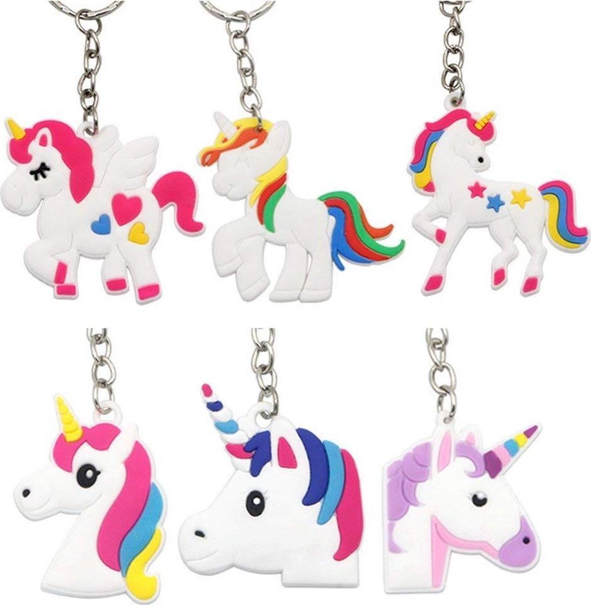 Kids Licensing Haaraccessoires Unicorn Pvc/staal Roze 6-delig