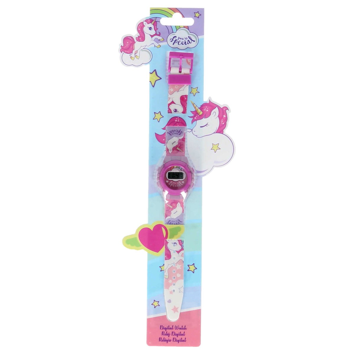 Unicorn Horloge digitaal